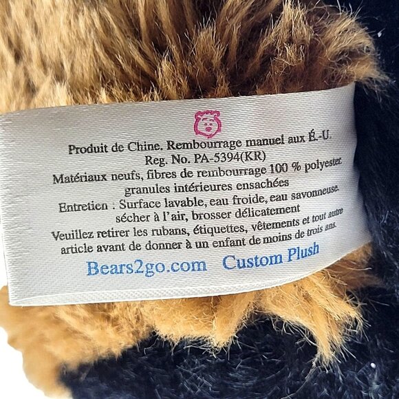 Bear2Go Red Panda 14" + Tail Plush Stuffed Animal Realistic Custom Over-Stuffed - Picture 8 of 8